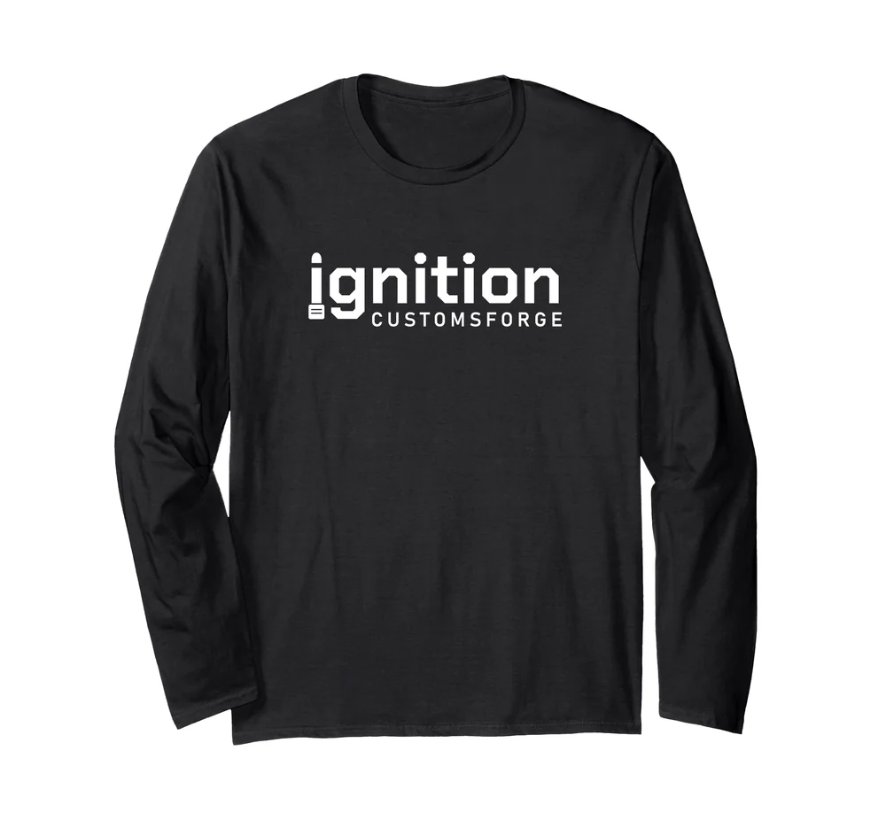 Ignition Logo Long Sleeve T-Shirt, front